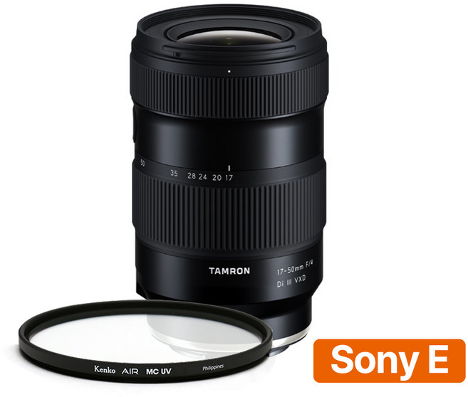 [보증기간 연장 이벤트] 탐론 17-50mm F/4 Di III VXD A068 소니 FE렌즈 + 겐코 AIR MCUV 67mm