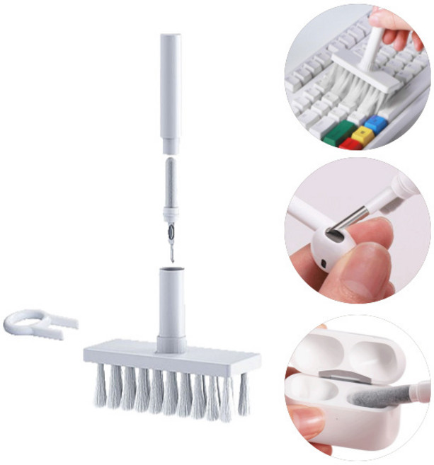 도나토르 에어팟 이어폰 키보드 청소 키트, 1세트, 화이트