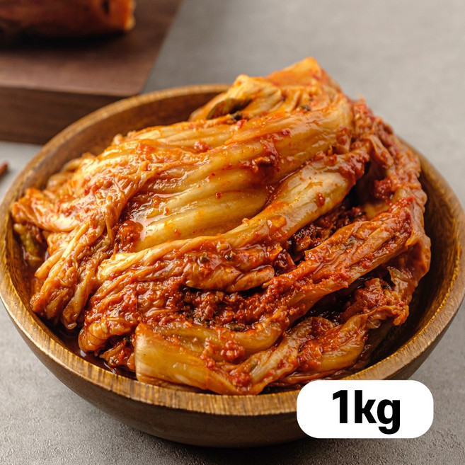 참가득 묵은지 1kg 100% 국내산 재료를 맛있게 저온숙성한 아삭시원 신김치, 1개