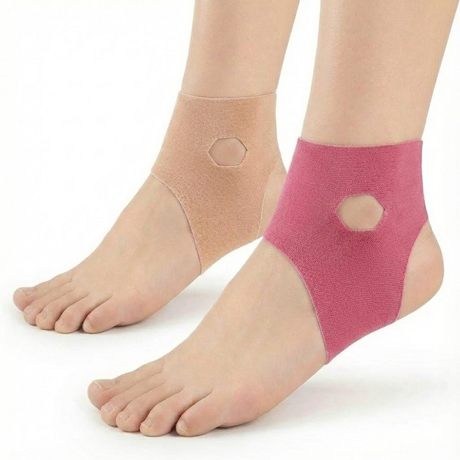 KFP 스포츠 이지 발목 지지 테이프 5p, pink, 1세트, 5개입