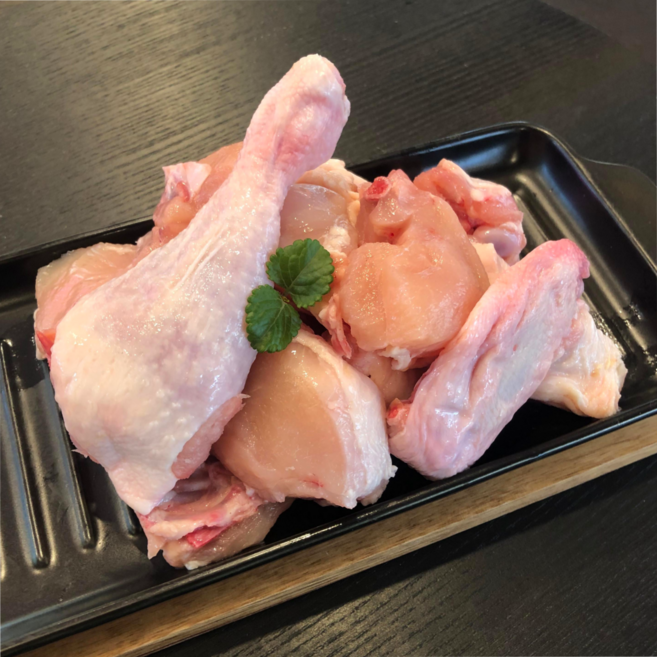 마켓홍 무항생제 닭볶음탕용/닭토막/닭절단 1kg (국내산 100%), 냉장 1kg, 1개