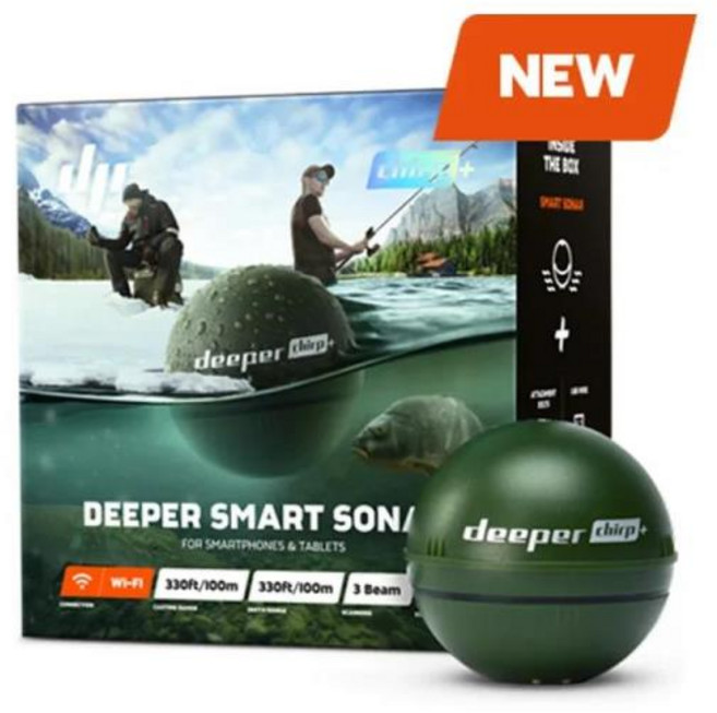 2019 DEEPER CHIRP 중국 3주파수 무선 소나 휴대폰NM6, 01 CHIRP, 1개