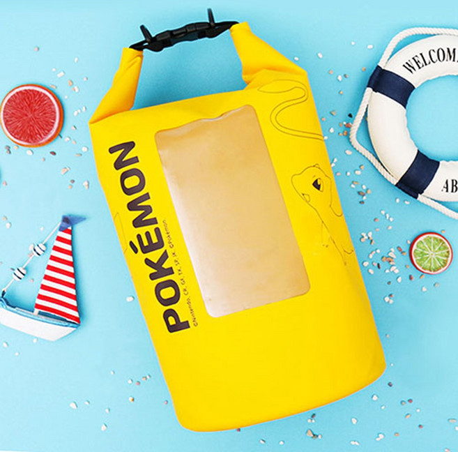 포켓몬 플레이 15L 드라이백 수영 가방 어린이 바닷가 물놀이 방수백, 본상품선택