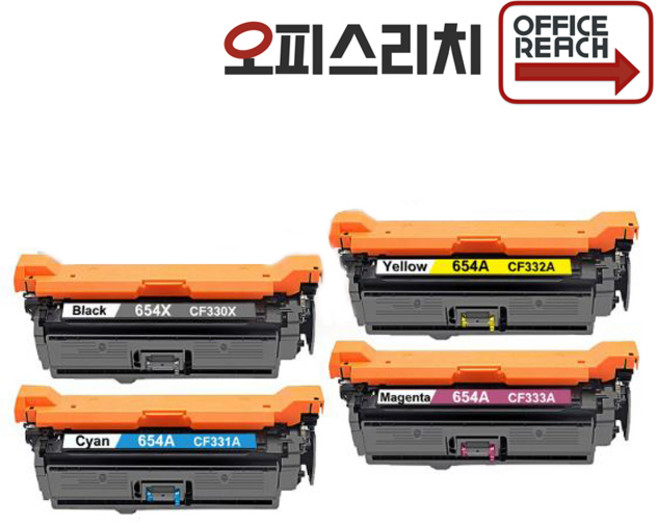 HP M651xh 고품질 토너 재생 4색세트 CF330A