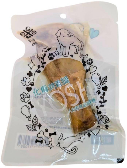 YOSHI 呦喜 化骨烤雞腿 70g 犬貓皆可食, 1個, 雞肉