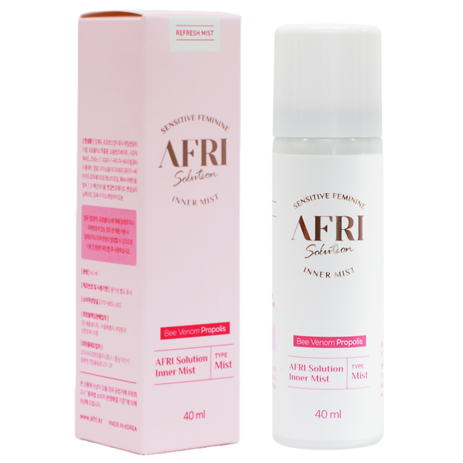 애프리 이너미스트 진정 보습 여성 청결제, 40ml, 1개