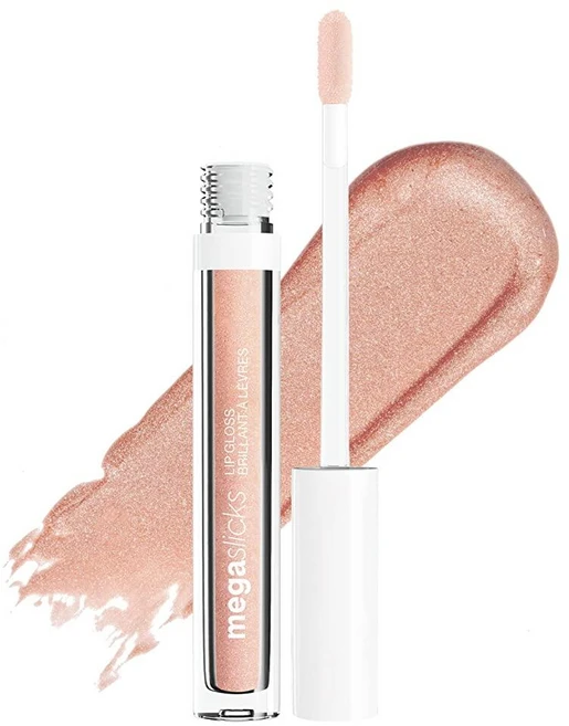 Wet n wild MegaSlicks 립글로스 울트라 글로시 비타민 E 농축 글로스 하이 샤인 보습 크루얼티 프리 및 비건 - 샴페인 제발, 1개 - 쿠팡