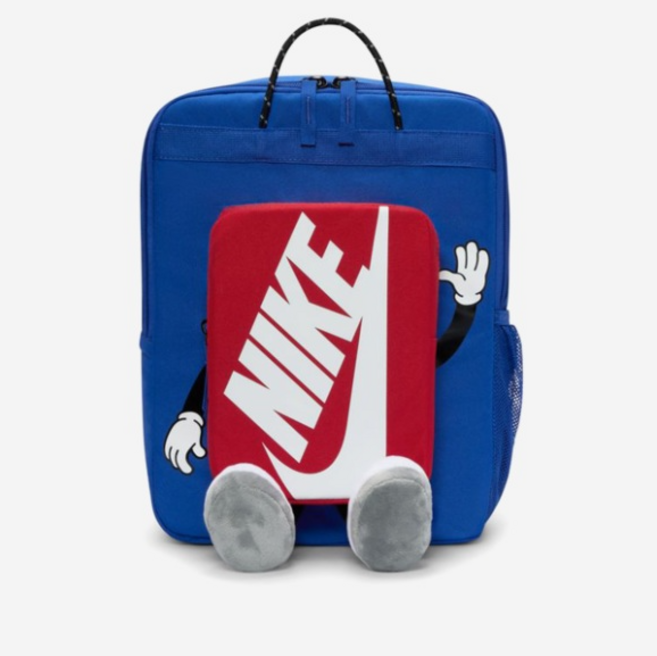 나이키 국내매장정품 캐릭터 블루 키즈 백팩 초등학생 저학년 고학년 유치원 학원 가방