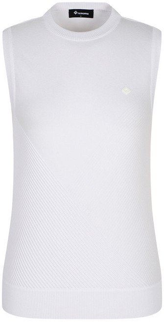 [신상]25SS 여성 컬러 블록 니트 베스트 RWSVO5208-101