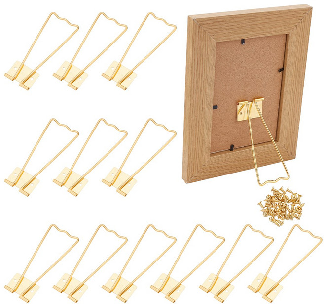 아이언 액자 지지대 골드 11x3.7x0.4cm