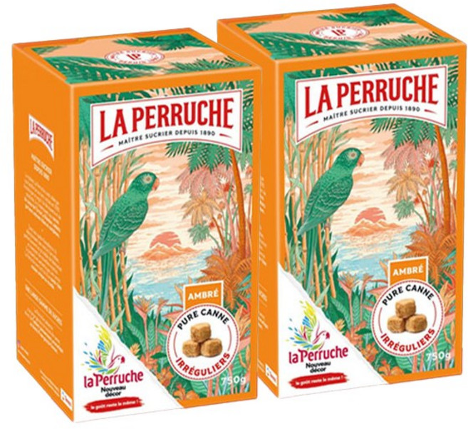 라빼르슈 브라운 각설탕 750g 라빠르쉐 앵무새 설탕