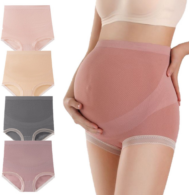 주주미엘 임산부 팬티 5종세트 모달 순면 임부 속옷 하이웨스트 여성