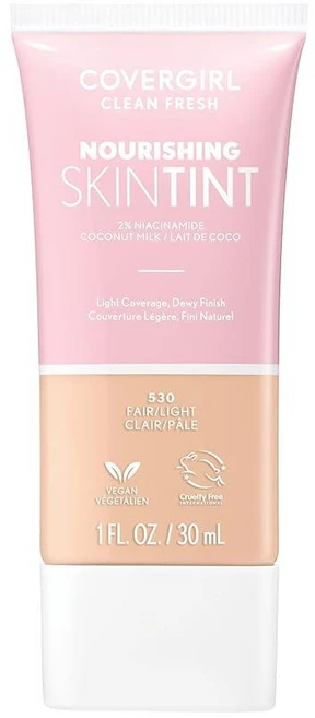 COVERGIRL 클린 프레시 스킨 밀크 파운데이션 리치 1개입, 520 페어/라이트, 1, 30ml - 쿠팡