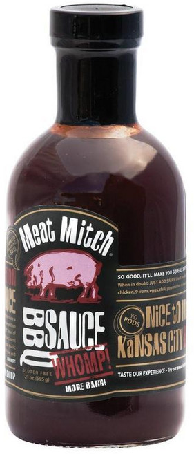 미트 미치 바베큐 소스 595g (캔자스시티 스타일), 1개