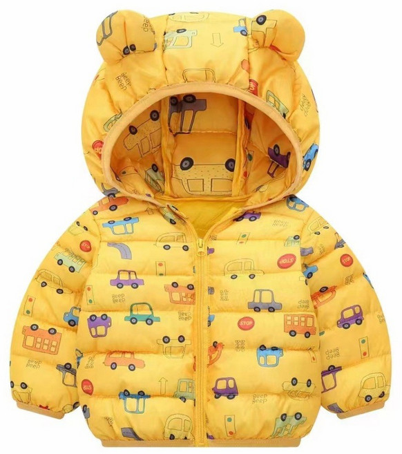 兒童連帽耳朵款外套 羽絨棉鋪棉保暖外套