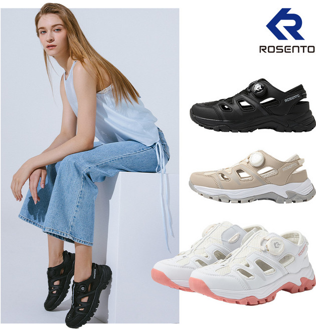 [로젠토] 25S/S 다이얼 썸머 여성용 아쿠아 트레킹 샌들 2504W