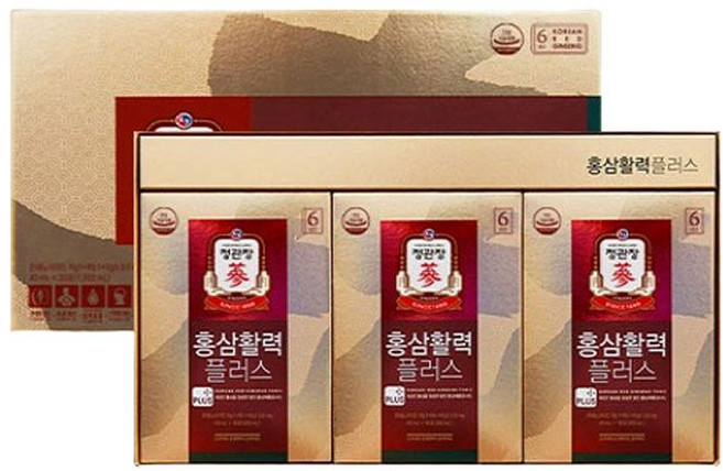 정관장 홍삼활력플러스, 9박스, 1.2L