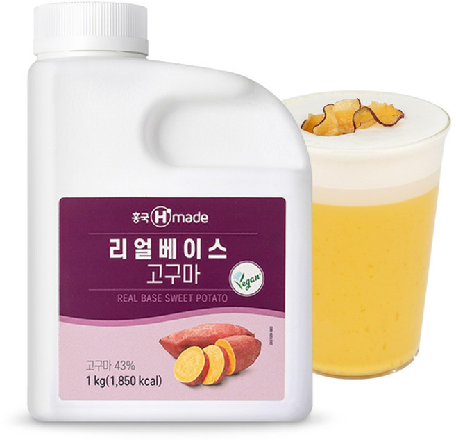 흥국에프엔비 맘스리얼베이스 고구마 1kg, 1개입, 1개