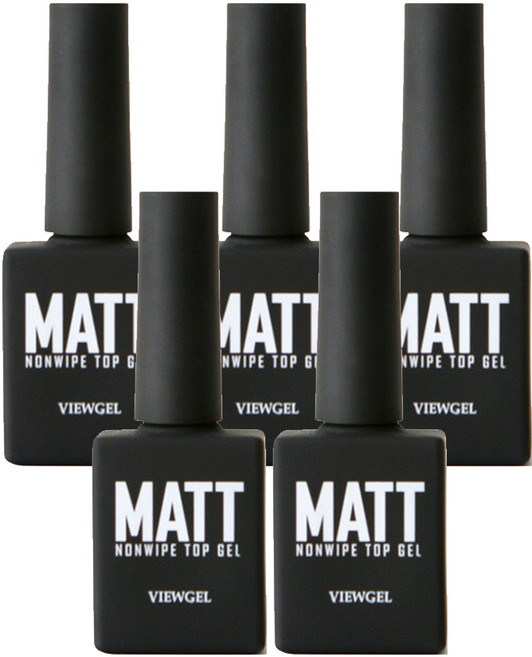 뷰젤 오빠 탑젤 논와이프+사은품, 1개, 10ml, 007.뷰젤벨벳매트탑젤 5개