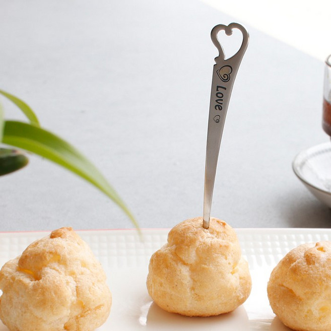 (러브하트) 과일 꽂이, 러브하트 과일 꽂이 포크, 1개