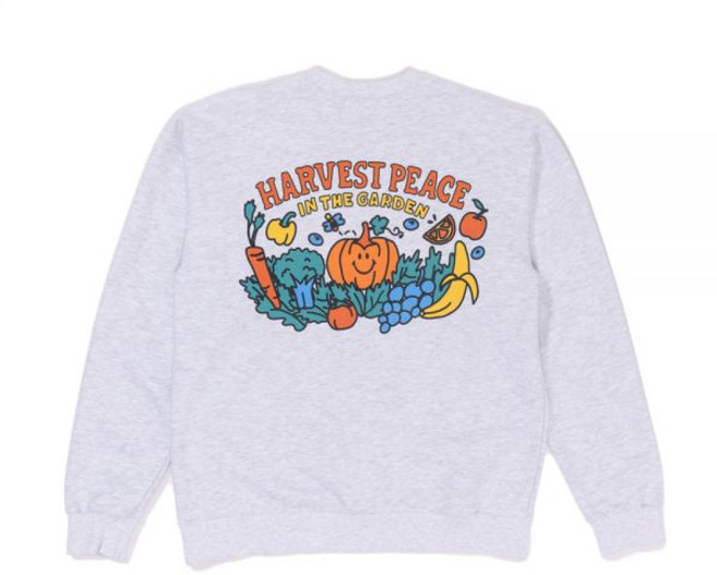 [빅웨이브] 하베스트 피스 스웻셔츠 (1% 멜란지)