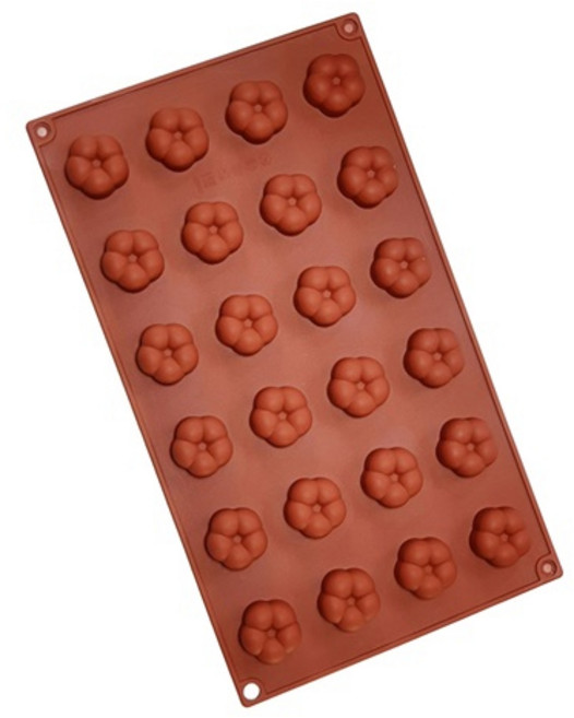 베이킹존 실리콘몰드 - 매화 (24구), 1개