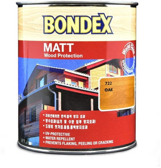 본덱스 오일스테인 750ml, 1개