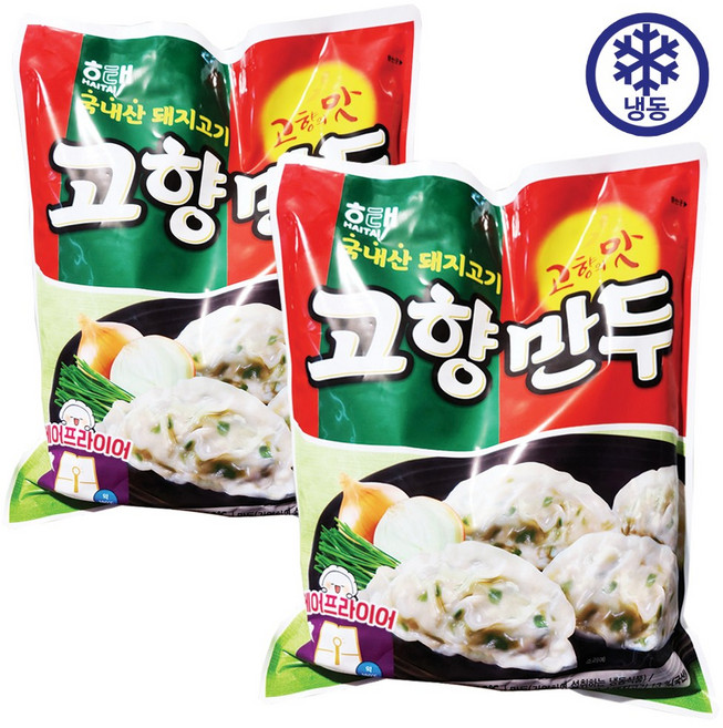 해태 고향만두, 1.35kg, 2개