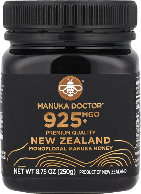 Manuka Doctor 단일꽃 마누카 꿀 MGO 925+ 250g(8.75oz), ManukaDoctor단일꽃마누카꿀MGO925250g8, 250g, 1개 - 쿠팡