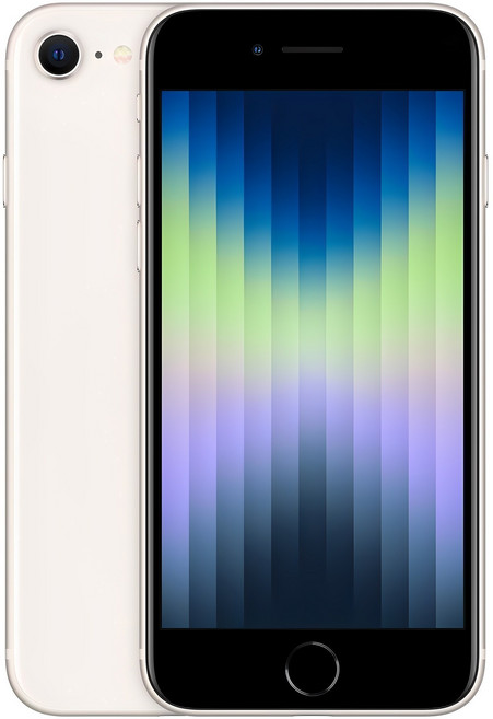 Apple 2022 아이폰 SE 3세대 자급제, 스타라이트, 64GB