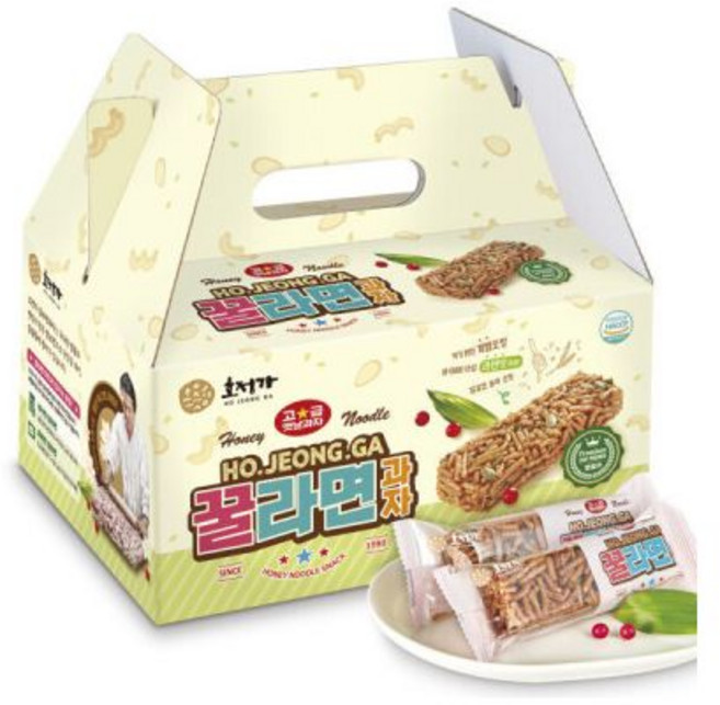 호정가 흑임자도나스 (16개입) / 고소한 풍미의 달콤 촉촉한 옛날과자, 1