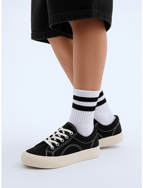 슈펜 엔씨 충장점 와이드핏 캔버스 스니커즈 (듀얼쿠션) HPCR3FA302