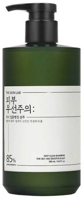 지성 두피용 피부우선주의 샴푸 500ml, 1개 - 쿠팡