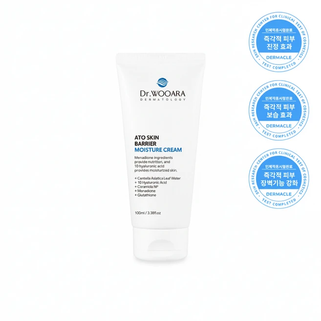 [병의원사용]닥터우아라 아토 스킨 베리어 모이스처 크림 100ml, 1개 - 쿠팡
