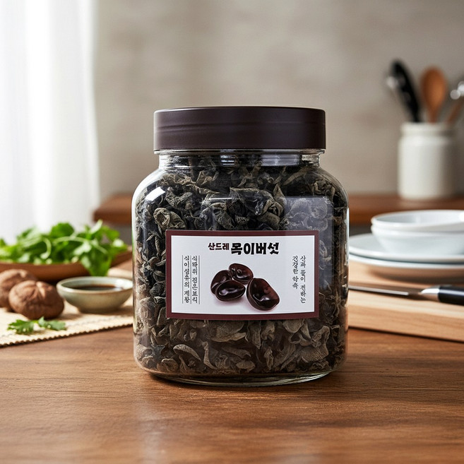 산드레 건조목이버섯 300g 국내산 프리미엄 1등급, 1개