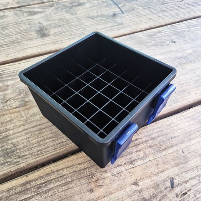 VAFG 에기트레이 36구 태클박스 루어 에기꽂이, 블랙, 1개