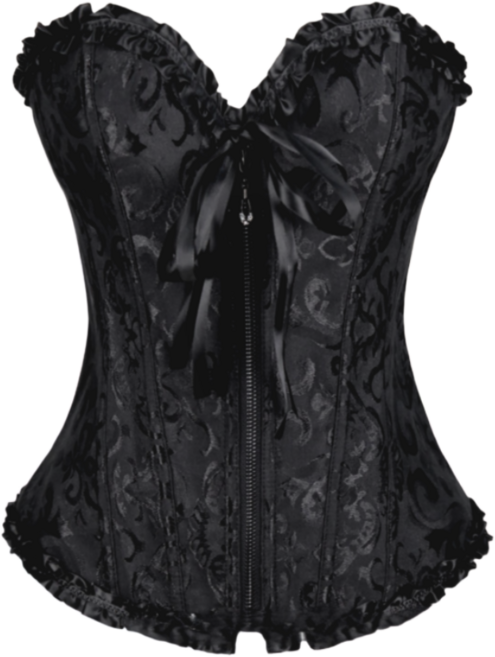 바디프리즘 여성 흉곽 코르셋 지퍼형