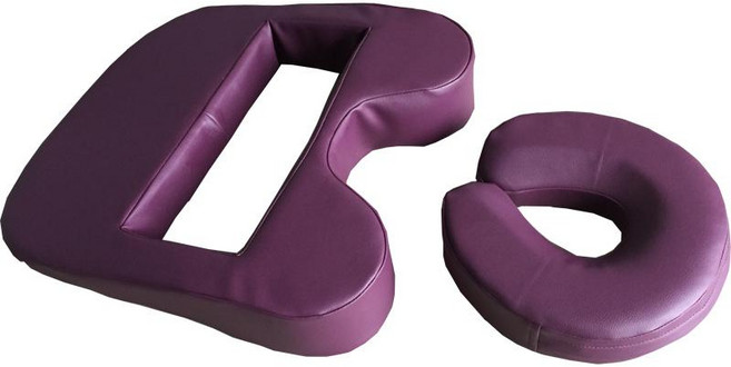 가슴 쿠션 미용실 압박방지 베개 얼굴받침 휴식용 안면패드 엎드림 가슴받이