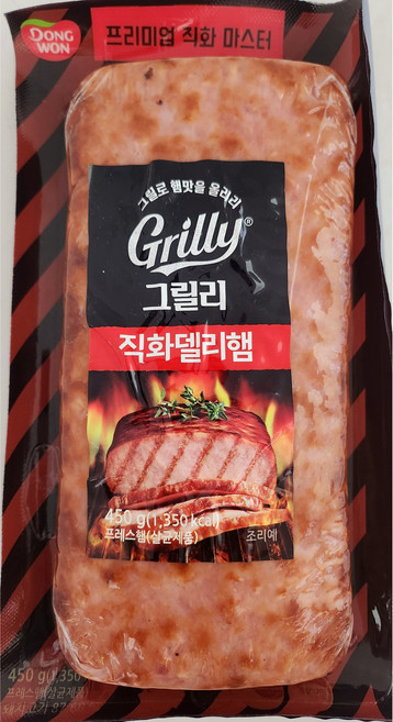 동원 그릴리 직화델리햄, 450g, 1개