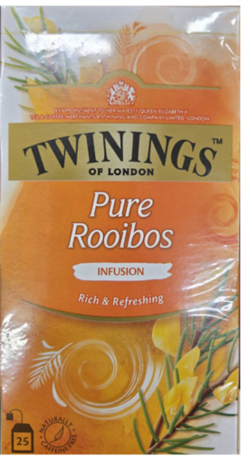 트와이닝 루이보스 티 25T 티백차 TWININGS, 2g, 25개입, 1개