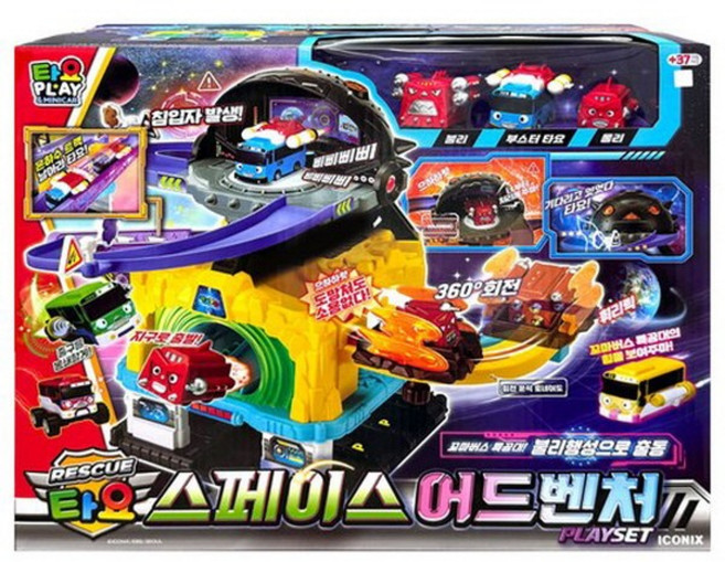 레스큐 타요 스페이스 어드벤쳐 미니카 3대포함 타요/불리/울리, 1개