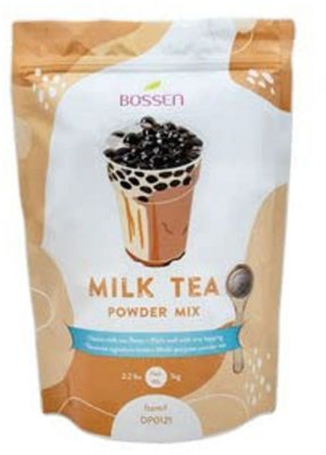 보센 버블 티 파우더 믹스 - 밀크 티 - 2.2파운드 Bossen Bubble Tea Powder Mix - 2.2 Pound (Milk Tea), 1kg