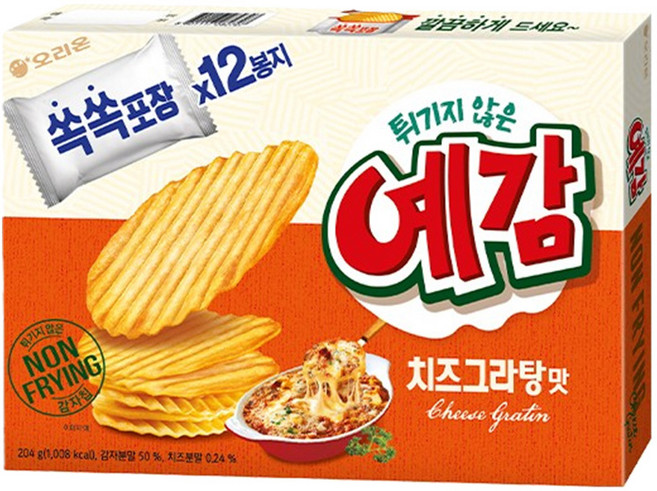 예감 치즈그라탕맛, 204g, 1개