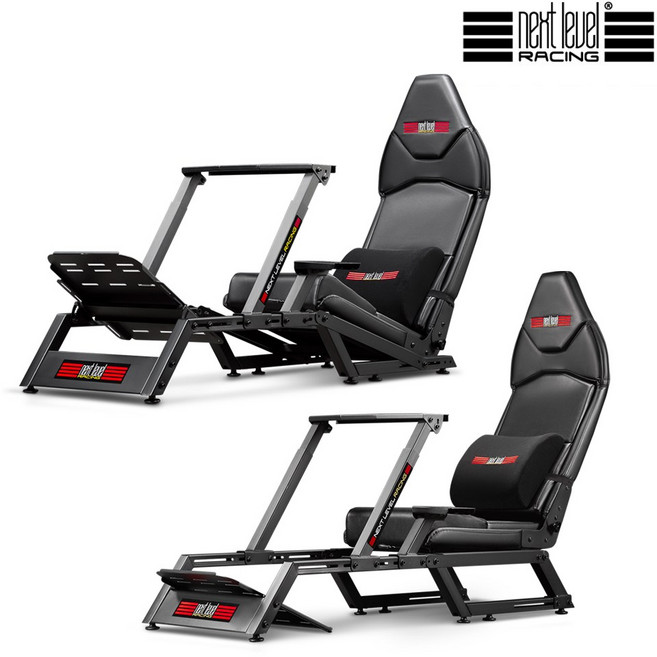 Next Level Racing F-GT 레이싱휠 시트 거치대 (NLR-S010), 1개