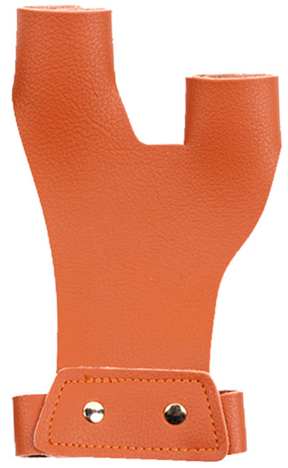 아처의 왼손을 잡고 화살 보호 장갑 손가락 가드를 쏘는 전통적인 활과 화살 양궁 가죽 가드-142278, 옵션01, 1개