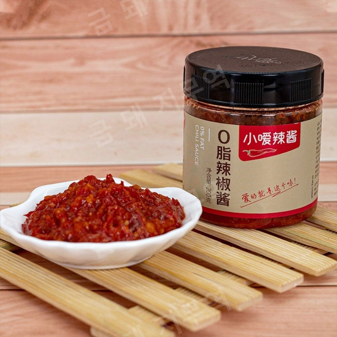 후난 특산품 요리 소스 辣椒酱 下饭菜, 1개, 200g