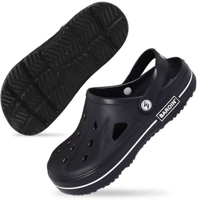 PWX Carnival EVA 샌들 슬리퍼 아쿠아 블랙