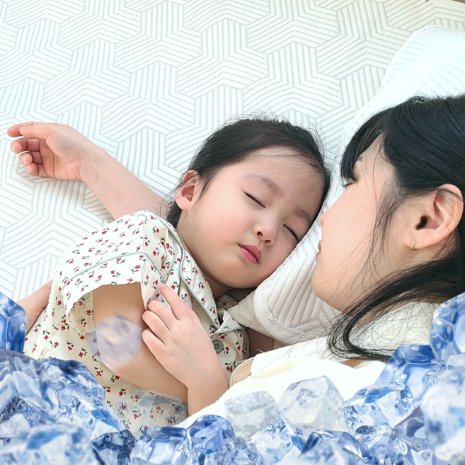 듀라론 방수 냉감 쿨매트, 화이트