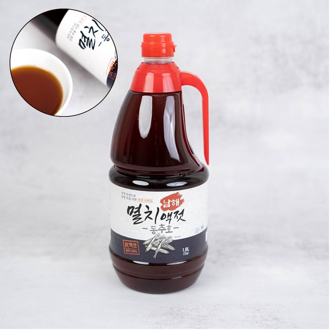 남해 멸치 동추호 멸치액젓 국내산, 1개, 1.8L