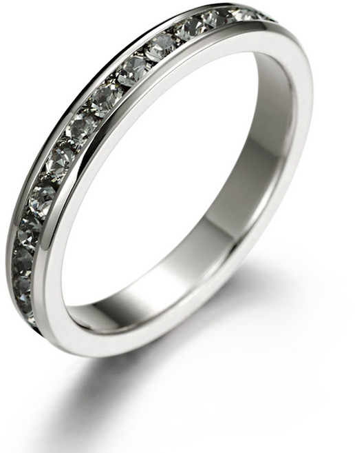 10위 - 엘르 14K GOLD PLATED 스와로브스키 스톤 이터너티 링 반지 ELBRWR139